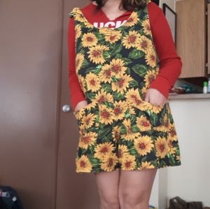 90s Sunflower Romper